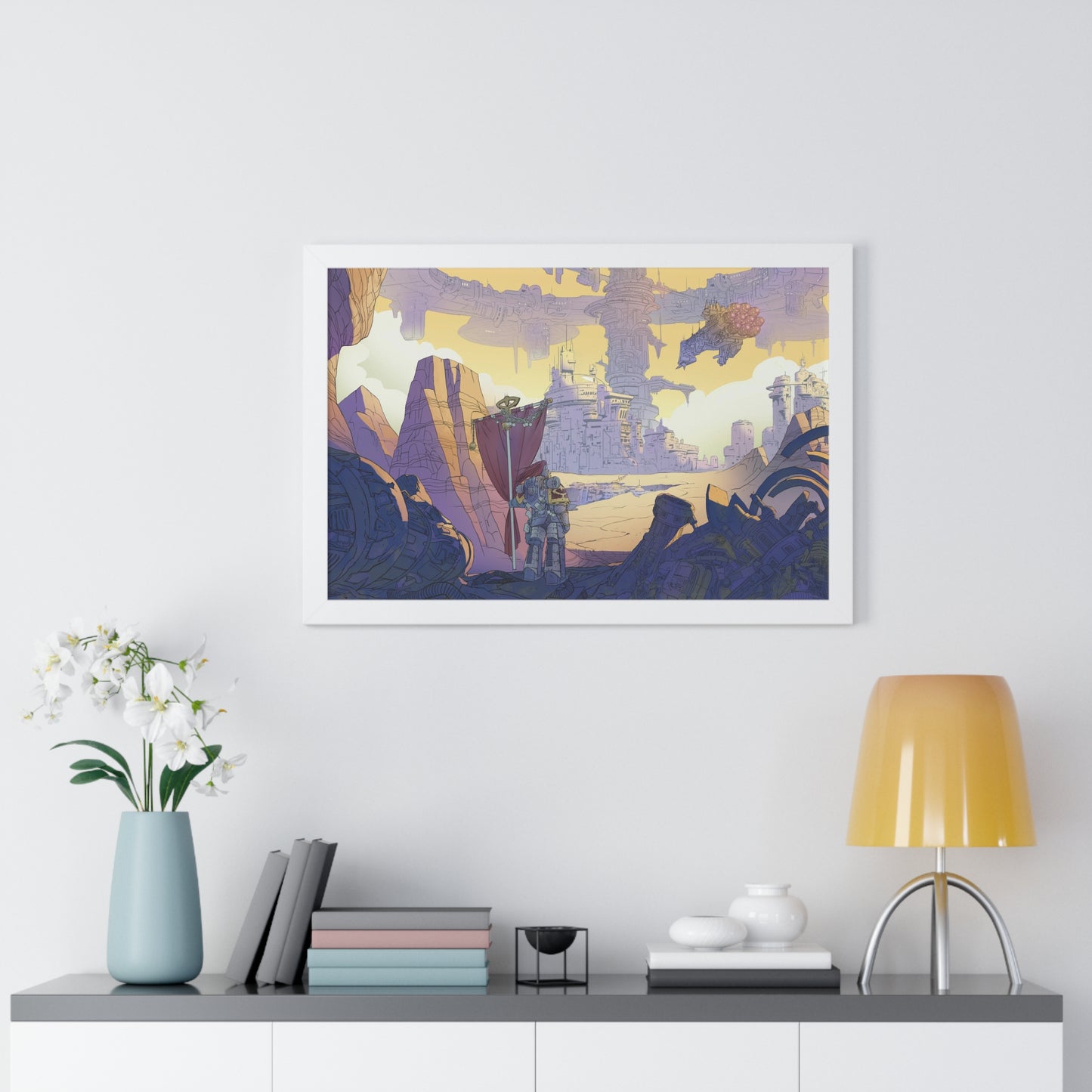 Ruins of Saratan IV Premium Art Print