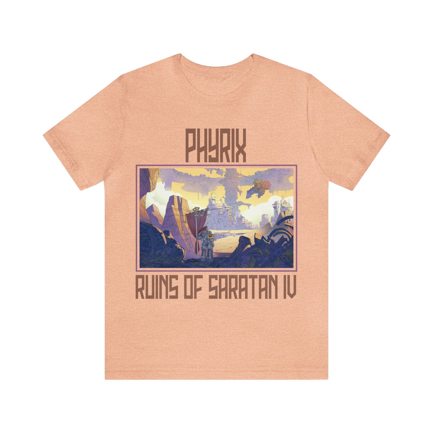 Adepticon 2024 Event shirt - Ruins of Saratan IV - Unisex Jersey Short Sleeve Tee