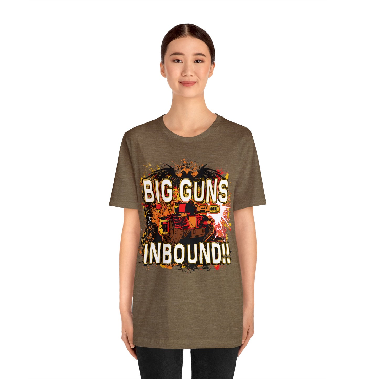 Big Guns Inbound  - Unisex Jersey Short Sleeve Tee