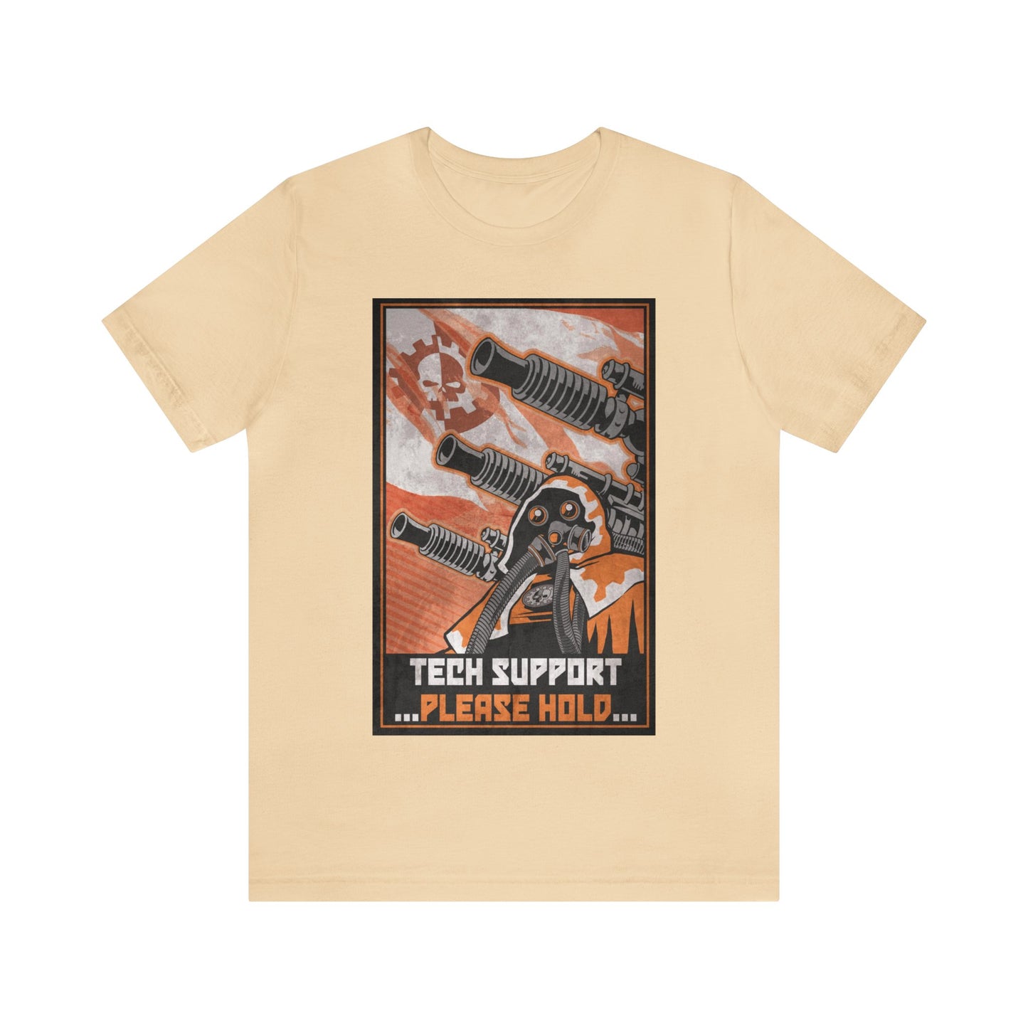 Tech Support...Please Hold - Unisex Jersey Short Sleeve Tee