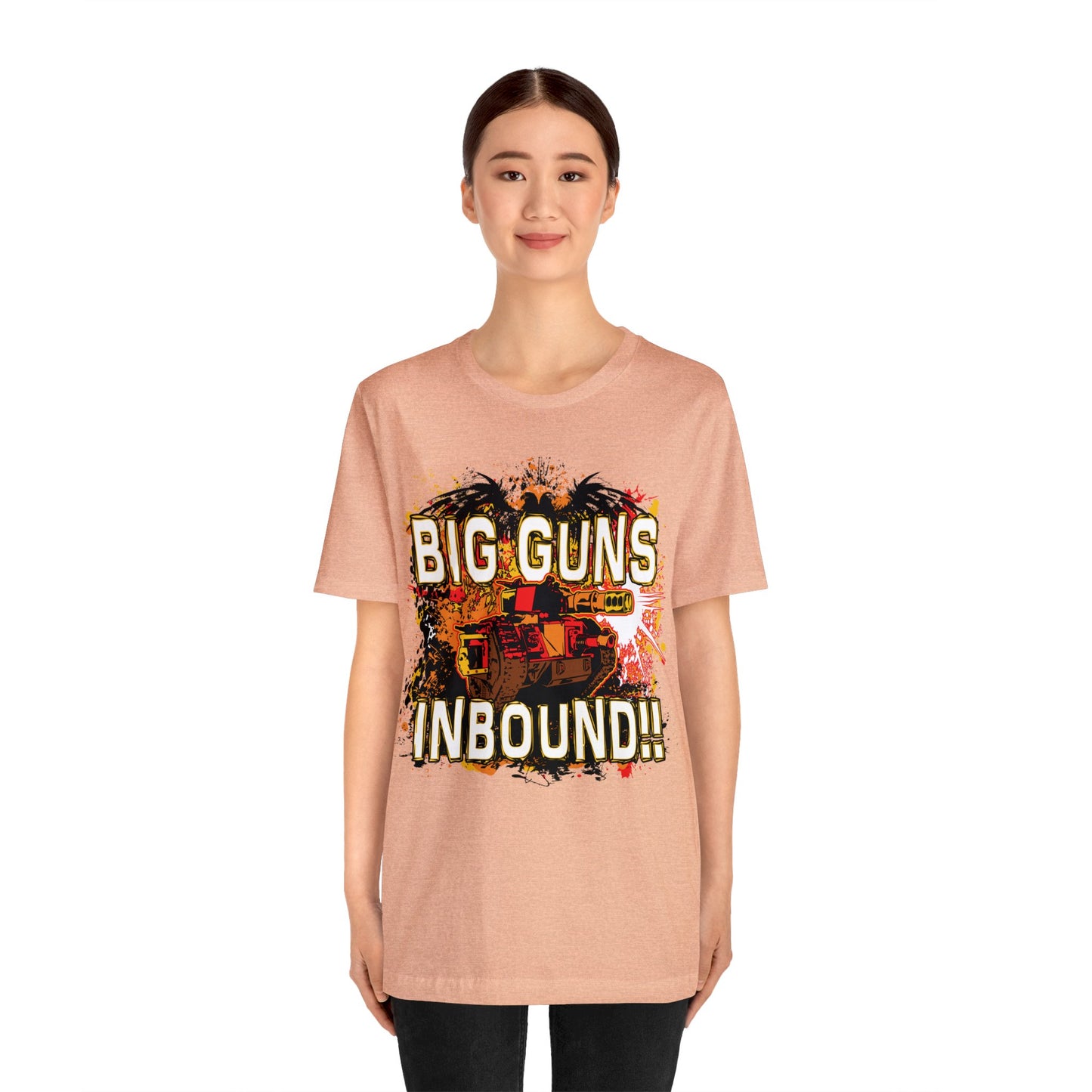 Big Guns Inbound  - Unisex Jersey Short Sleeve Tee