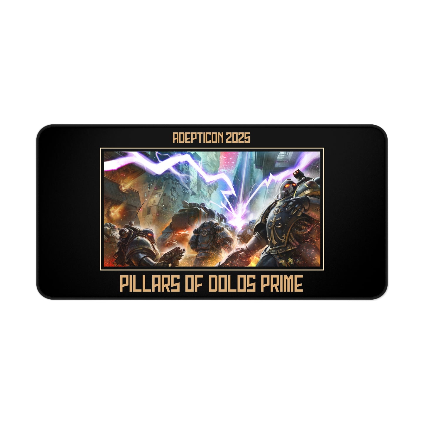Adepticon 2025 - Desk Mat - Pillars of Dolos Prime