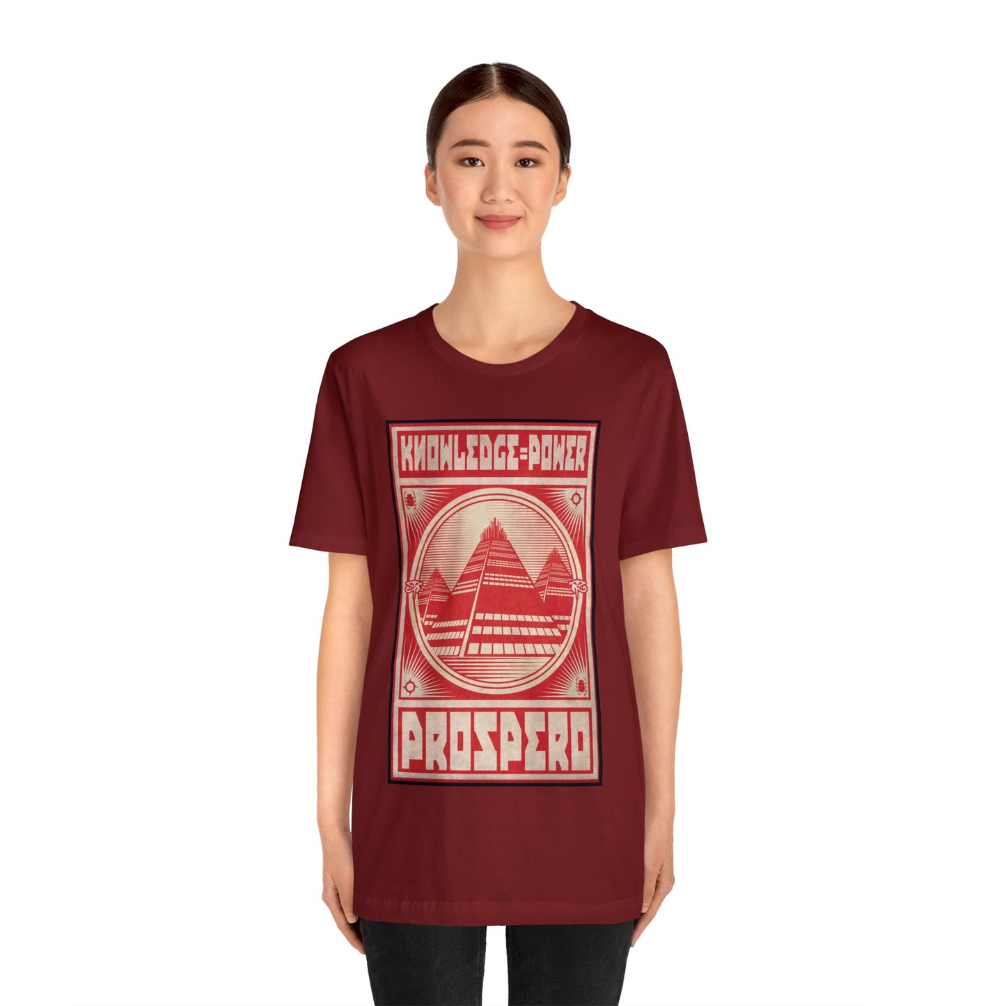 Prospero Prospers Shirt - Unisex Jersey Short Sleeve Tee