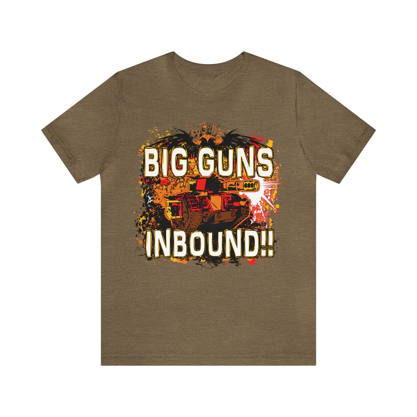 Big Guns Inbound  - Unisex Jersey Short Sleeve Tee