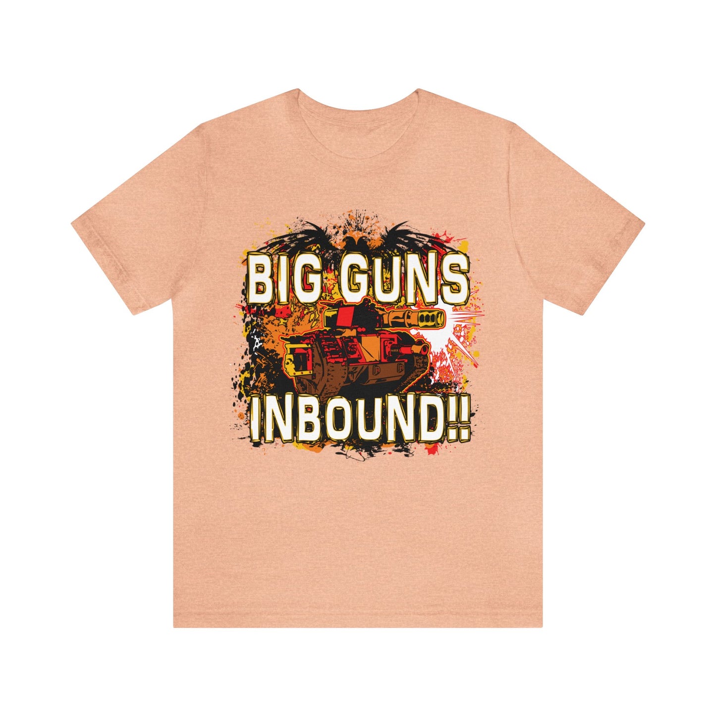 Big Guns Inbound  - Unisex Jersey Short Sleeve Tee