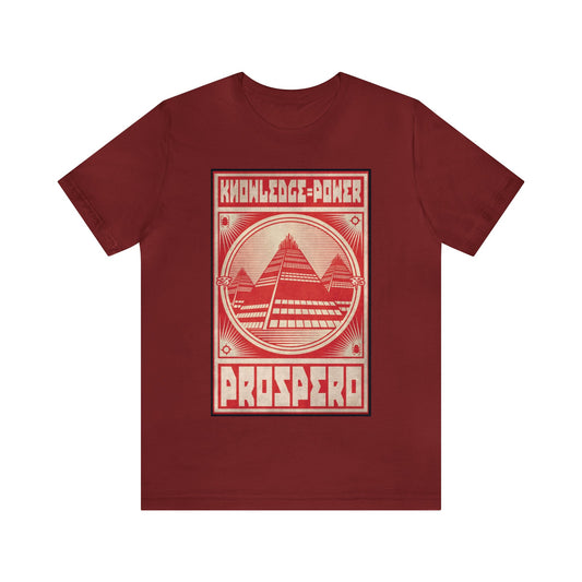 Prospero Prospers Shirt - Unisex Jersey Short Sleeve Tee