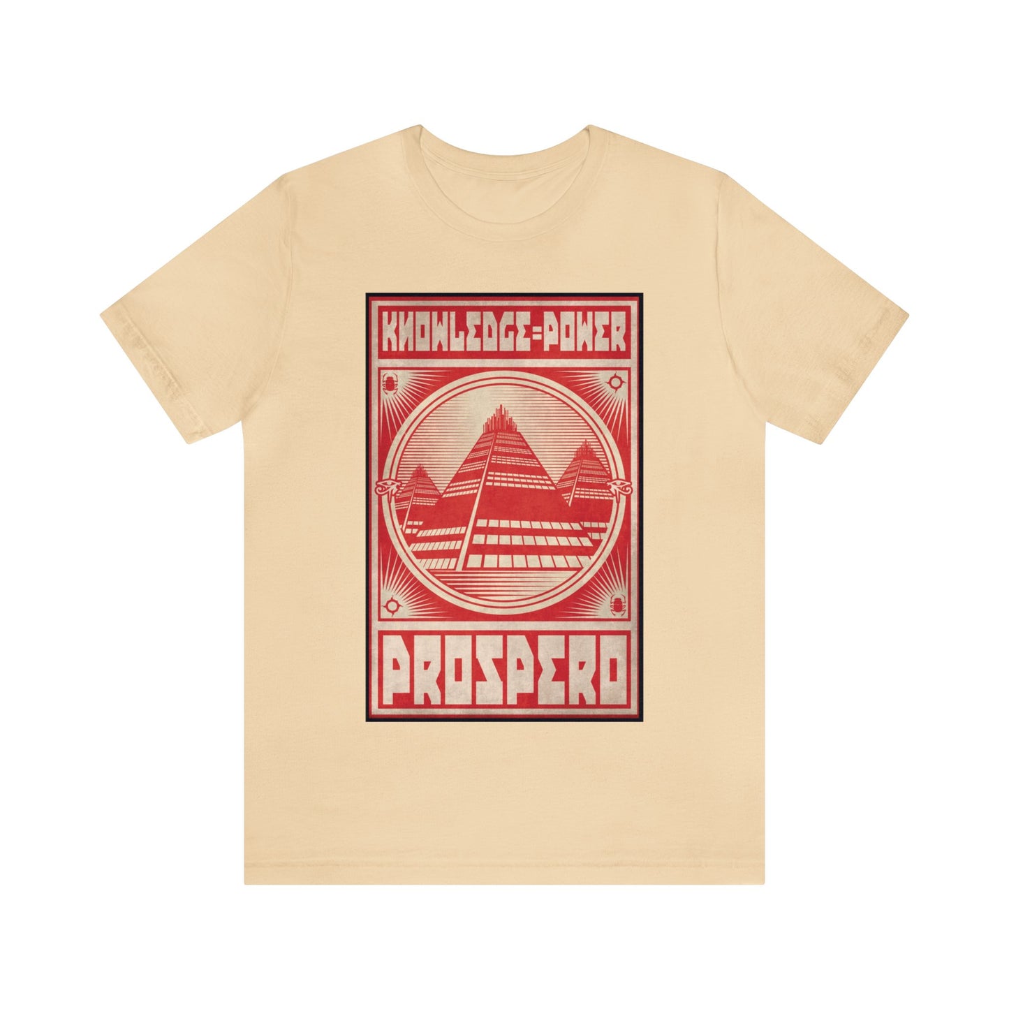 Prospero Prospers Shirt - Unisex Jersey Short Sleeve Tee