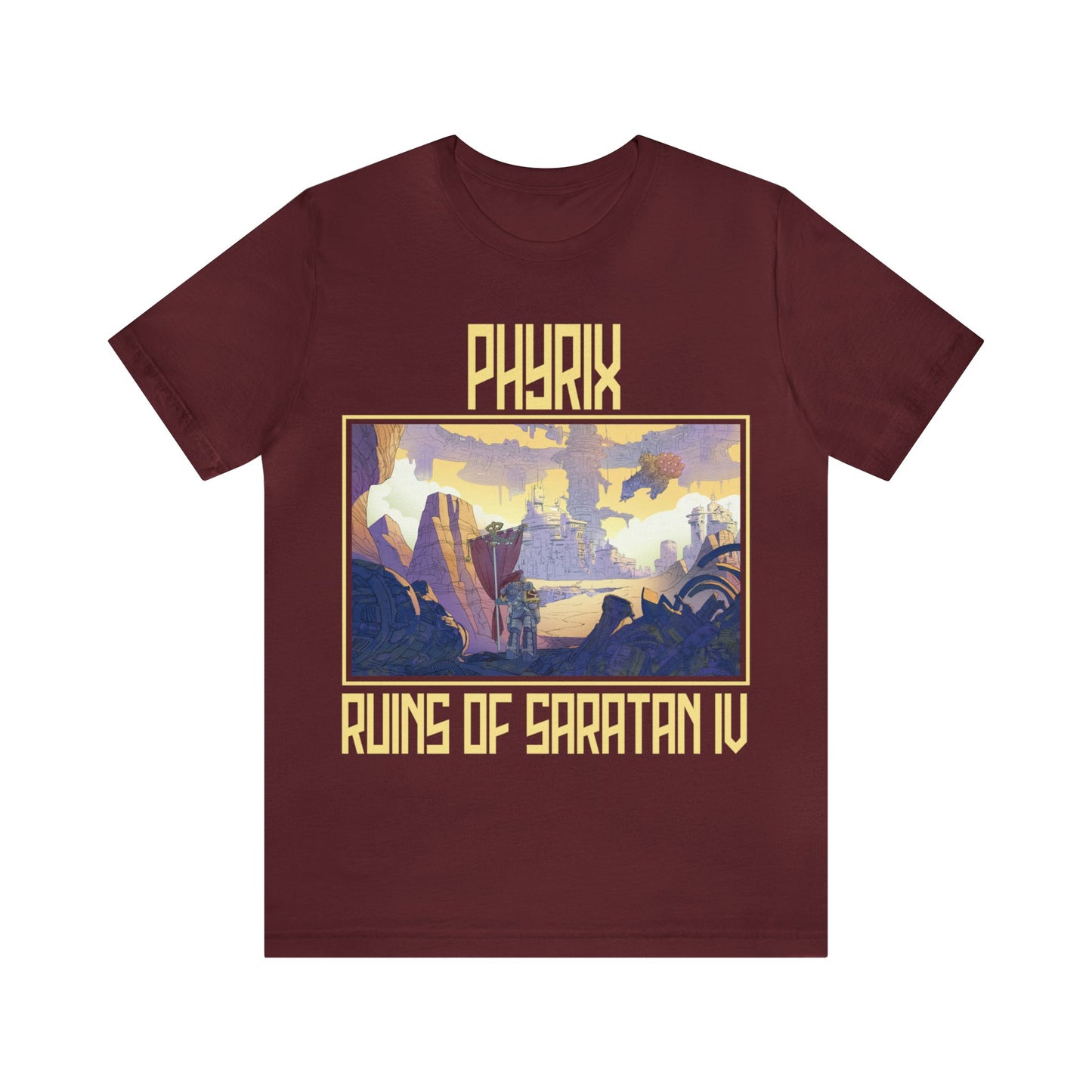 Adepticon 2024 Event shirt - Ruins of Saratan IV - Unisex Jersey Short Sleeve Tee