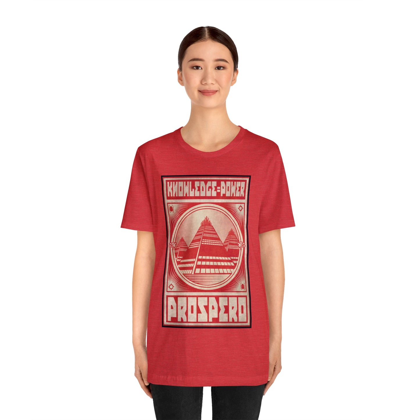 Prospero Prospers Shirt - Unisex Jersey Short Sleeve Tee