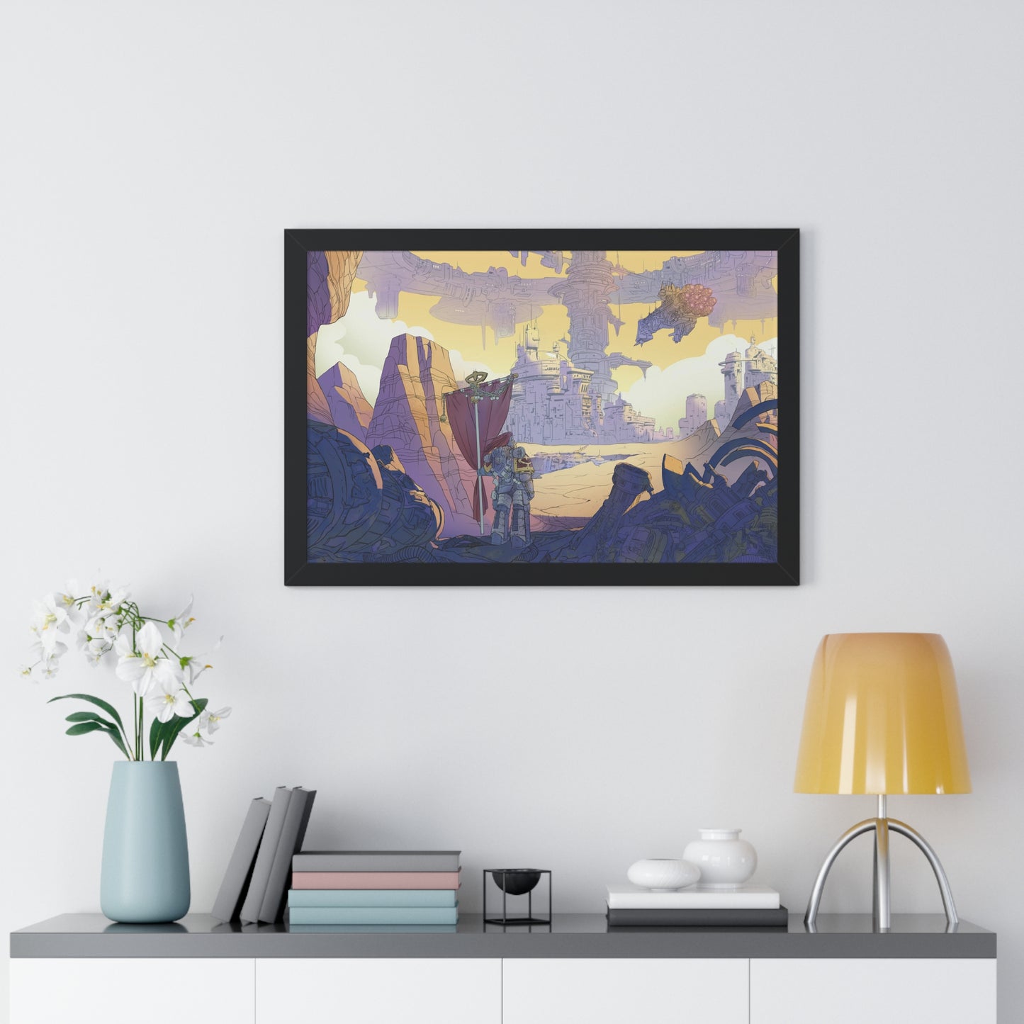 Ruins of Saratan IV Premium Art Print