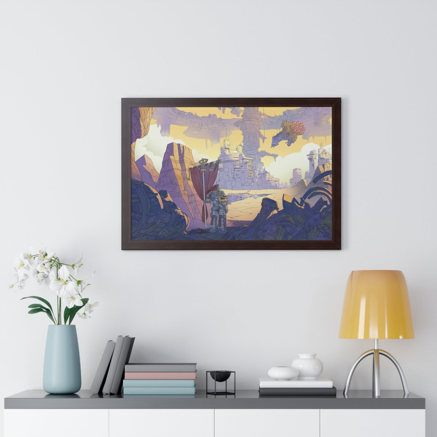 Ruins of Saratan IV Premium Art Print