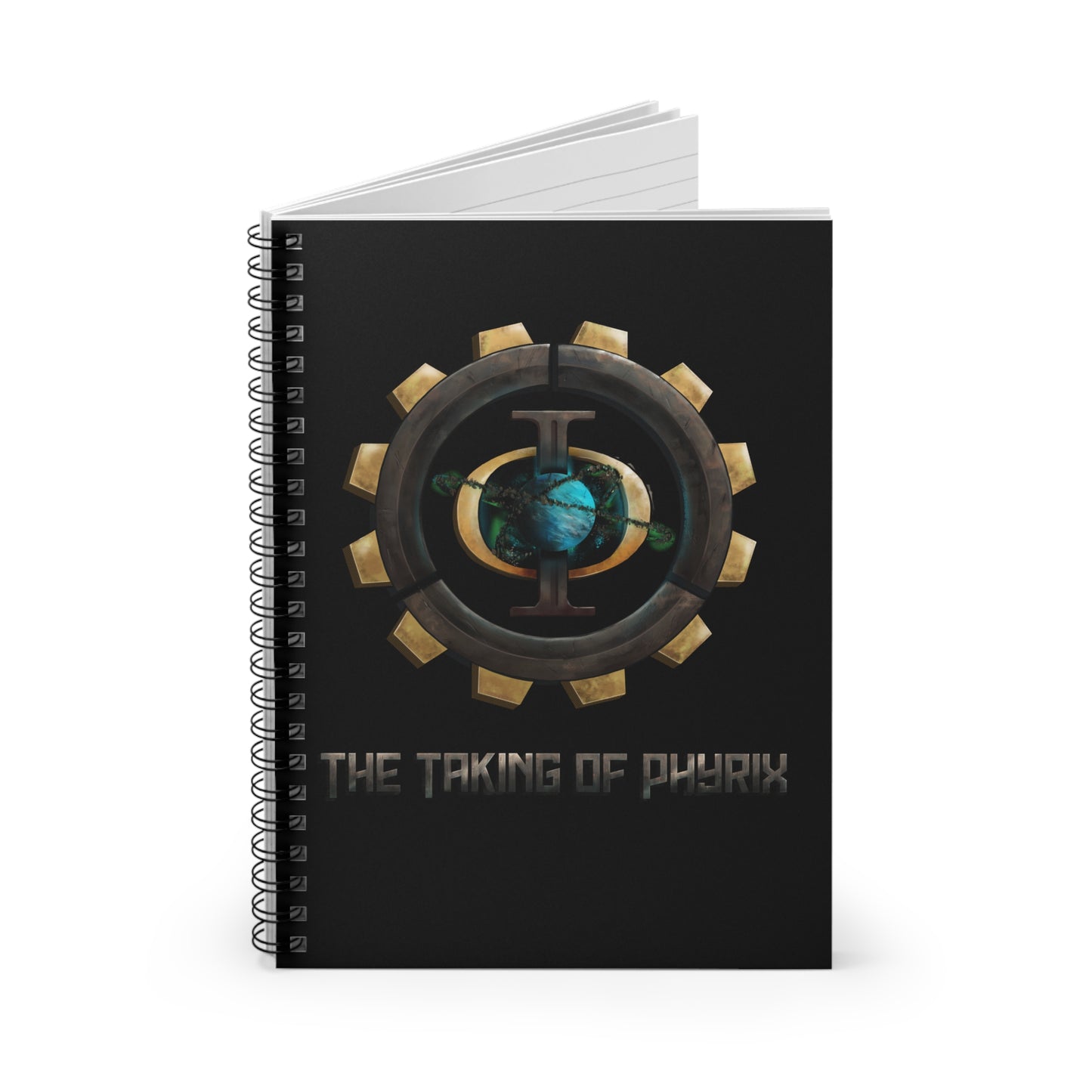 The Taking of Phyrix Logo notebook