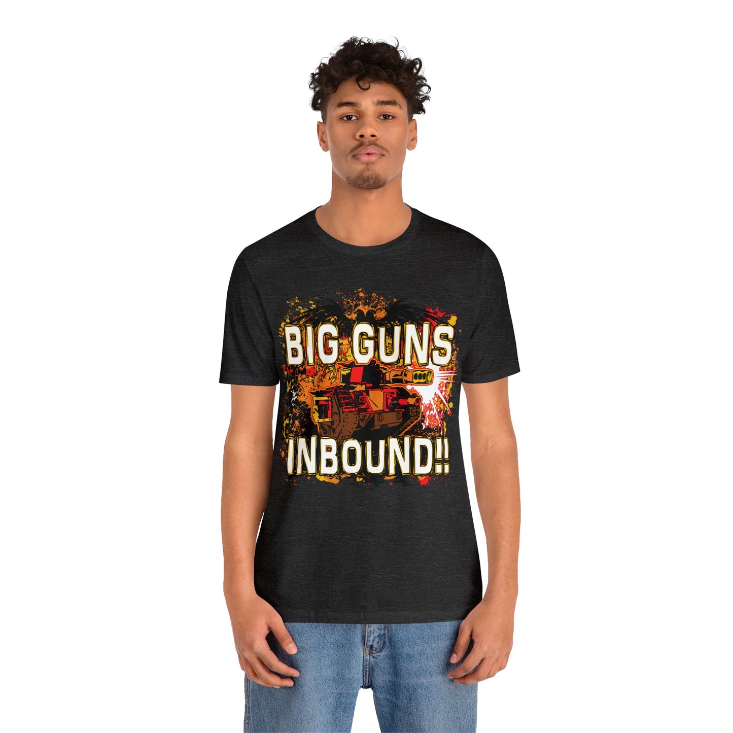 Big Guns Inbound  - Unisex Jersey Short Sleeve Tee