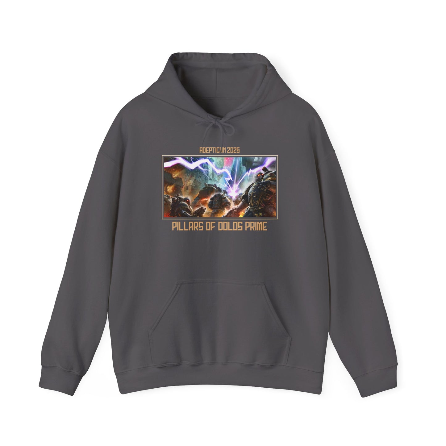 Adepticon 2025 Event Hoodie - Pillars of Dolos Prime