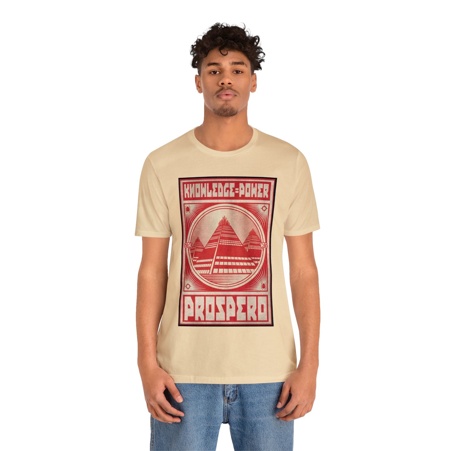 Prospero Prospers Shirt - Unisex Jersey Short Sleeve Tee