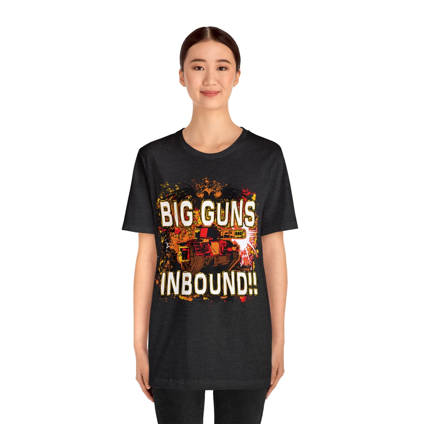 Big Guns Inbound  - Unisex Jersey Short Sleeve Tee