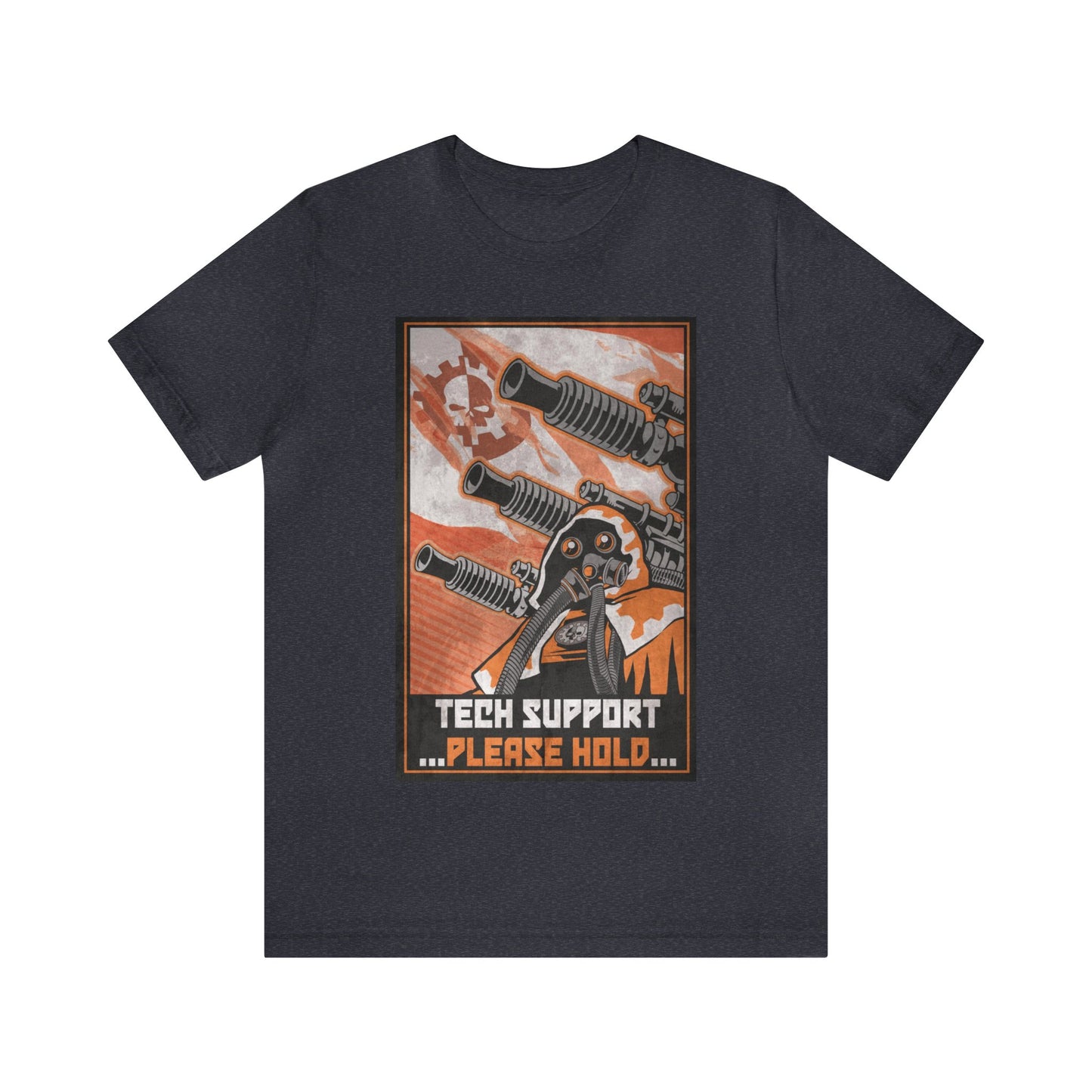 Tech Support...Please Hold - Unisex Jersey Short Sleeve Tee