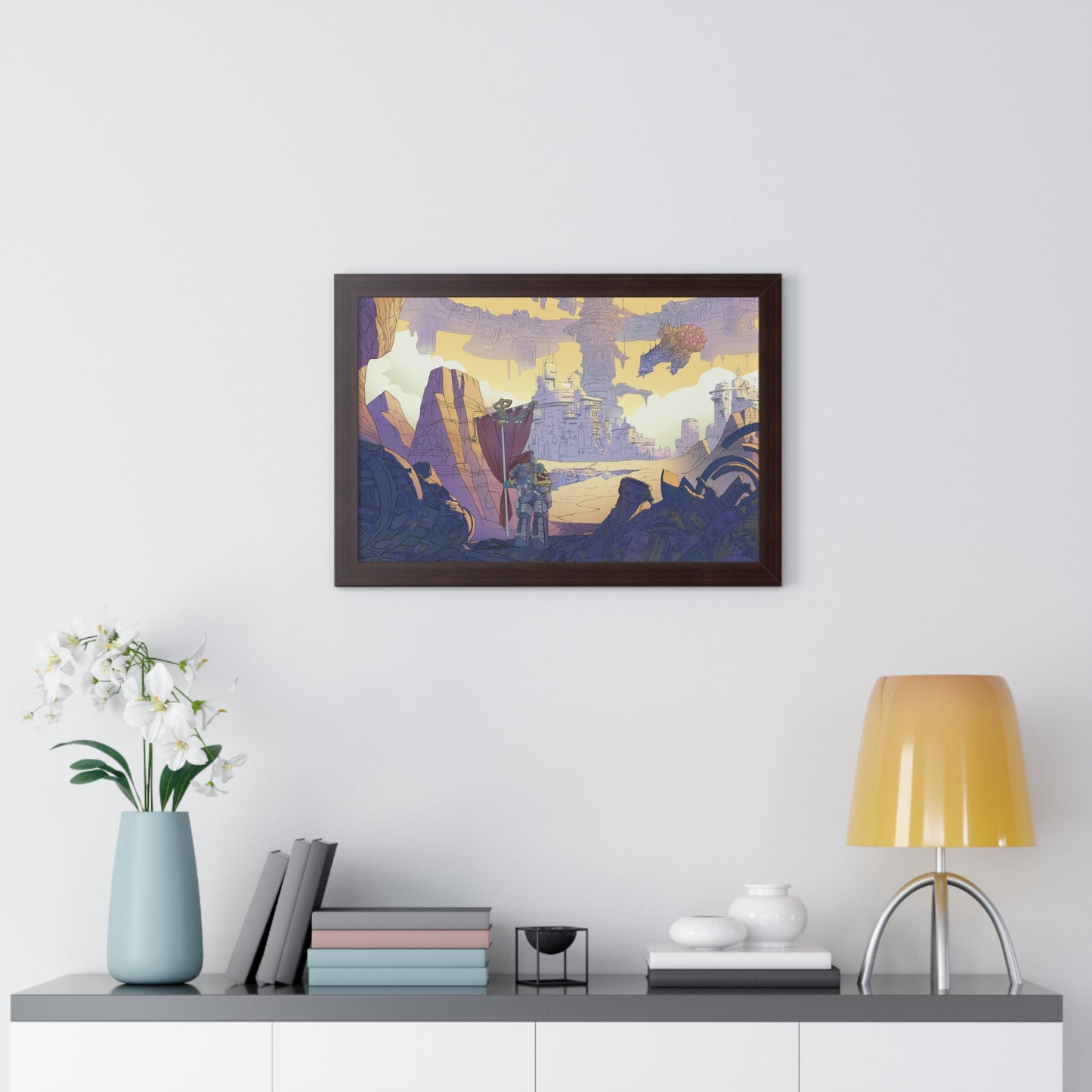 Ruins of Saratan IV Premium Art Print