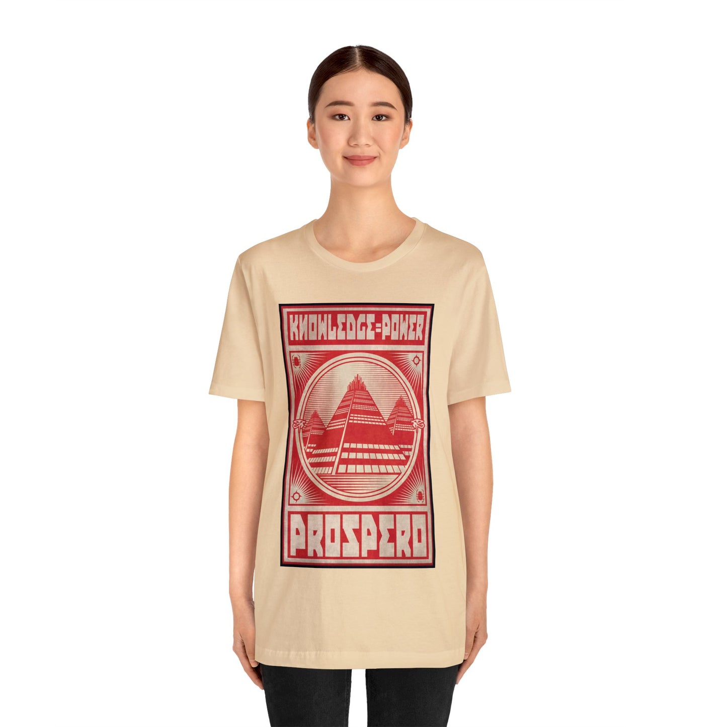 Prospero Prospers Shirt - Unisex Jersey Short Sleeve Tee