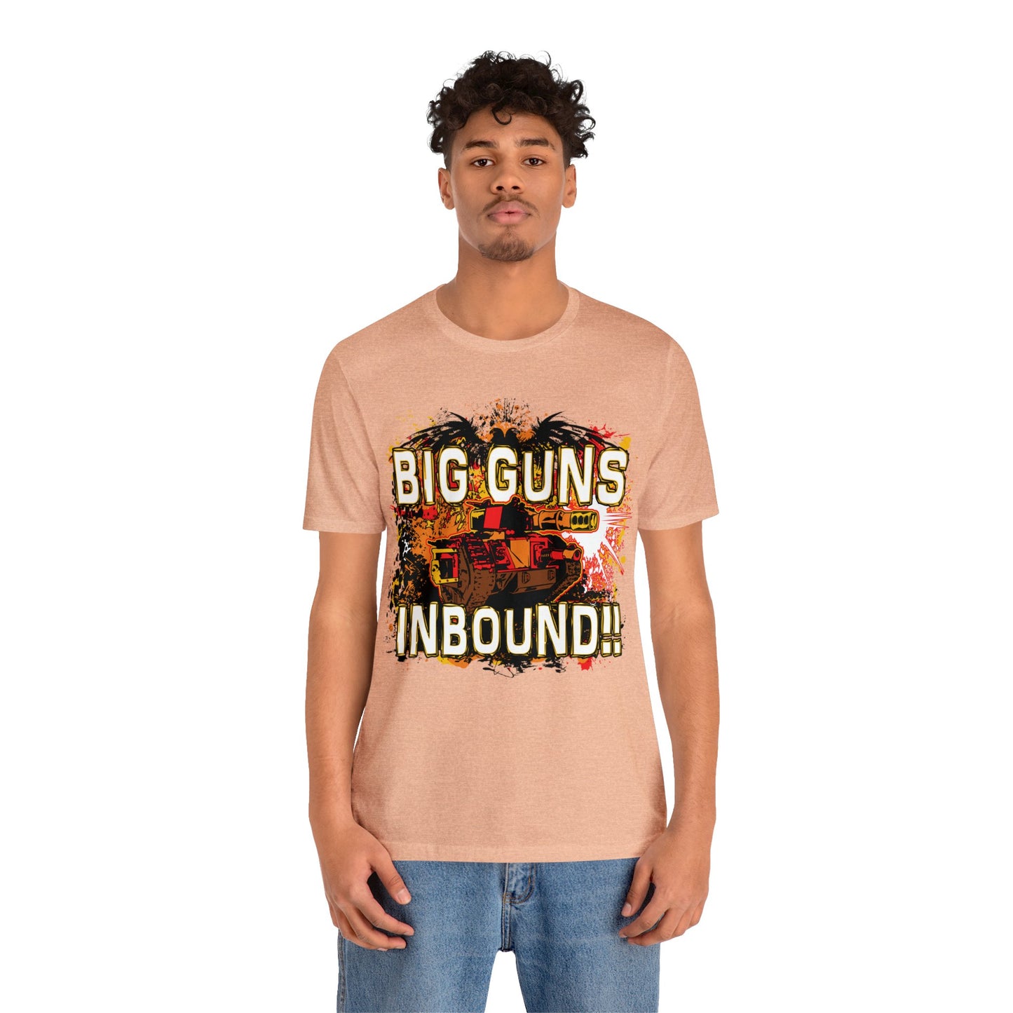 Big Guns Inbound  - Unisex Jersey Short Sleeve Tee