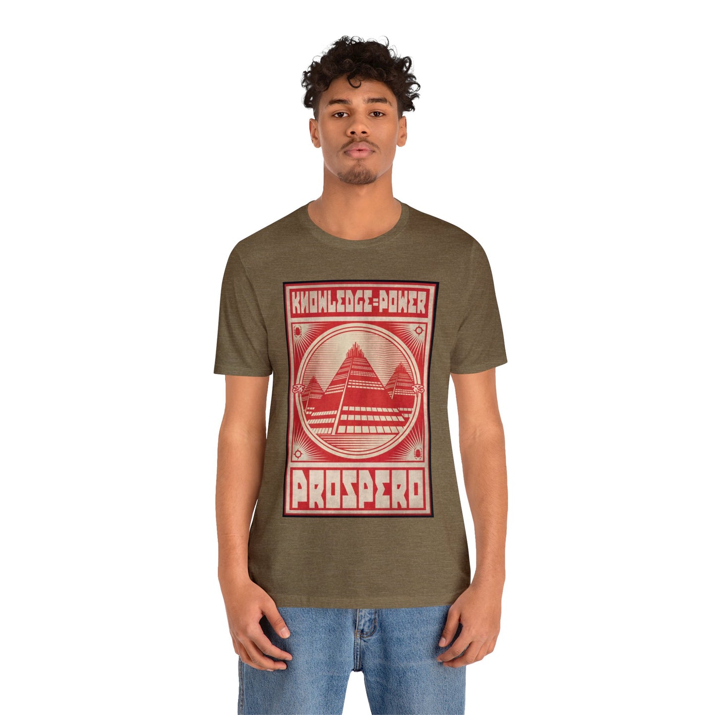 Prospero Prospers Shirt - Unisex Jersey Short Sleeve Tee