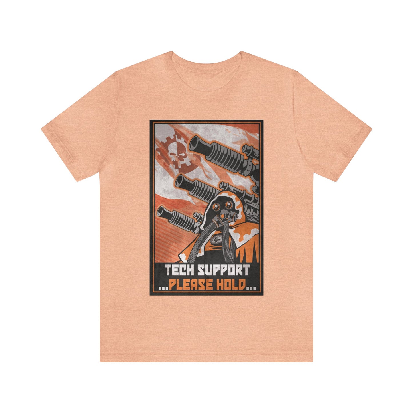 Tech Support...Please Hold - Unisex Jersey Short Sleeve Tee