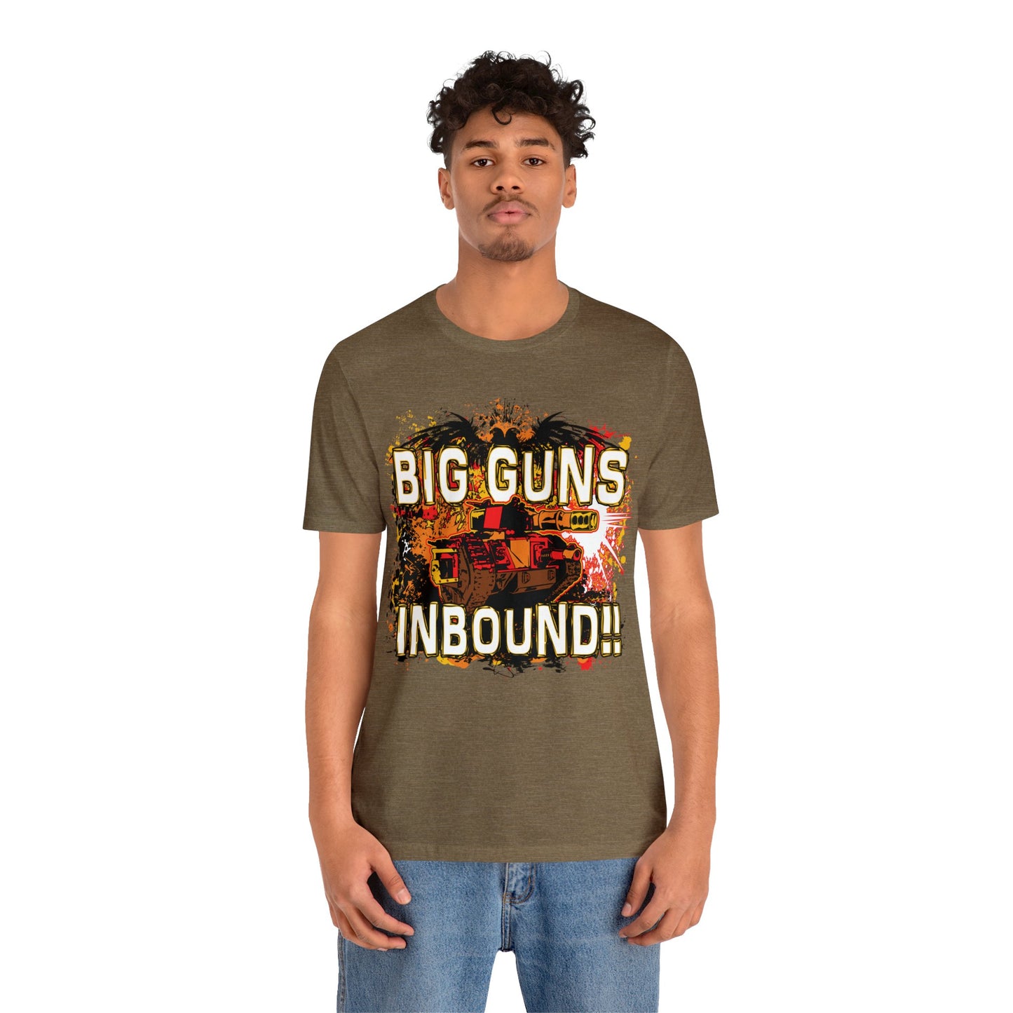 Big Guns Inbound  - Unisex Jersey Short Sleeve Tee