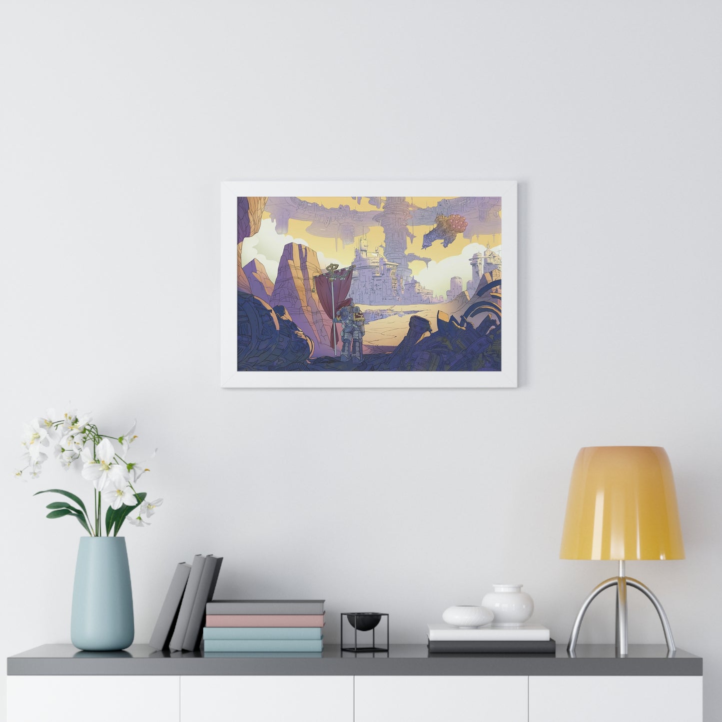 Ruins of Saratan IV Premium Art Print